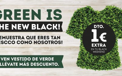 Frescco celebra su ‘black weekend’ convirtiendo el negro en verde